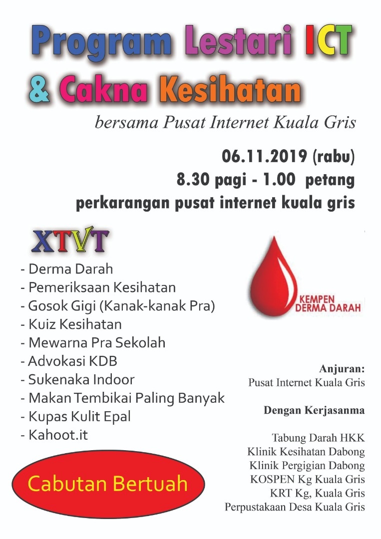 Program Lestari ICT Cakna Kesihatan 2019